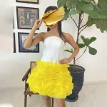 پیراهن هانا زرد