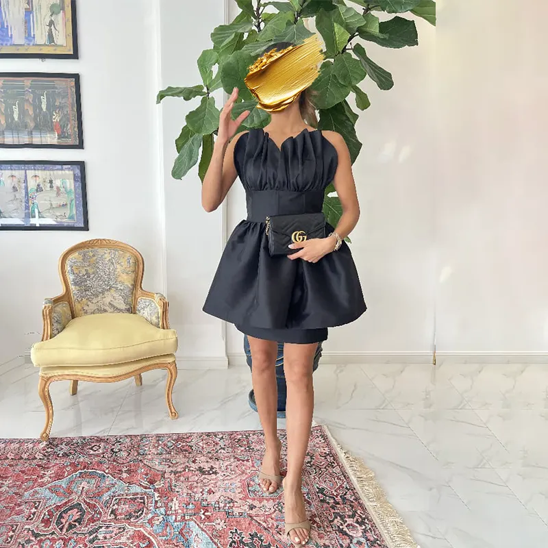 black dress