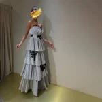 پیراهن پلیسه مجلسی