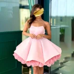 پیراهن دکلته رز