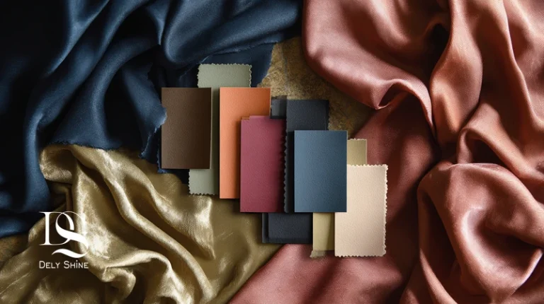 نمونه پالت رنگ مد ۲۰۲۶ روی بافت‌های متنوع پارچه؛ مقایسه ترکیب رنگ ترندی برای لباس زنانه مجلسی و روزانه