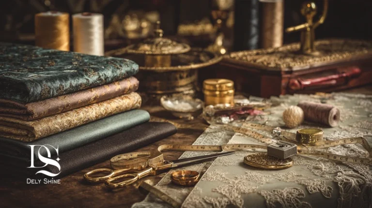 سواچ پارچه‌های لوکس مجلسی و روزمره همراه با ابزار مزون‌دوزی — راهنمای انتخاب بهترین پارچه برای دوخت