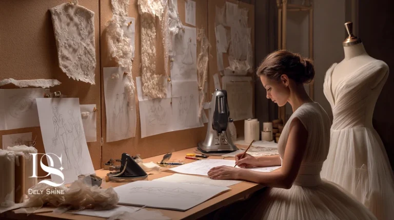 طراحی اختصاصی لباس خاص در استودیو