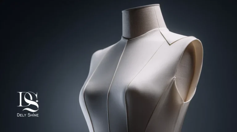 لباس مجلسی مینیمال با برش‌های تمیز، خطوط معماری و فیت دقیق روی بک‌گراند تک‌رنگ؛ نمونه‌ای از طراحی مینیمال در لباس مجلسی مدرن