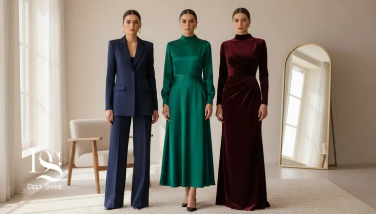 مقایسه استایل رسمی، نیمه رسمی و مجلسی با تمرکز بر پارچه، برش و میزان براقیت برای انتخاب درست Dress Code در مراسم مختلف