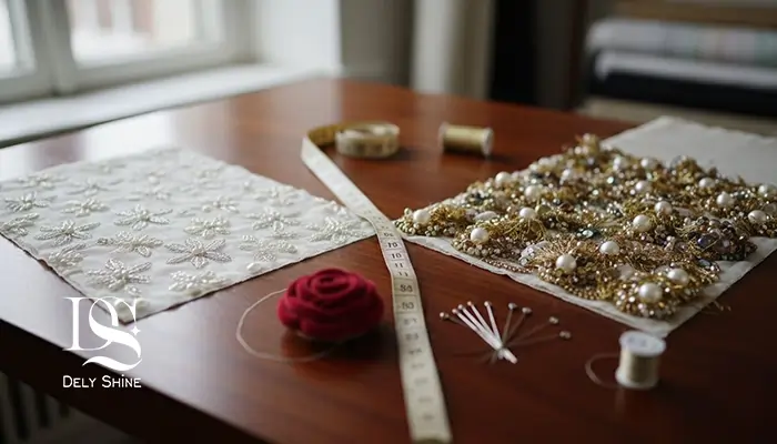 تزئین در لباس زنانه